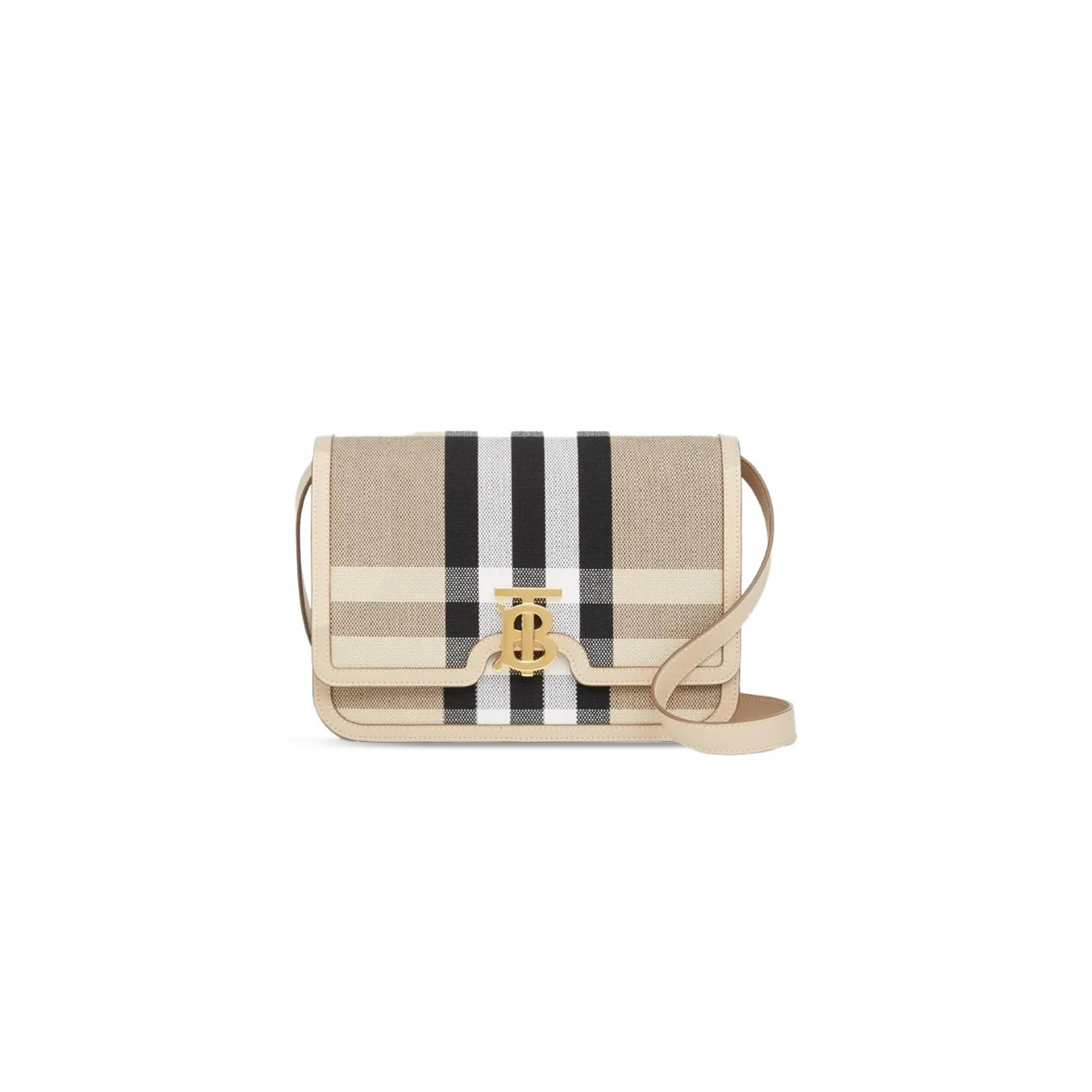Bv*b*rry plaid crossbody bag 80398571 (25.5*18.5*6.5cm)